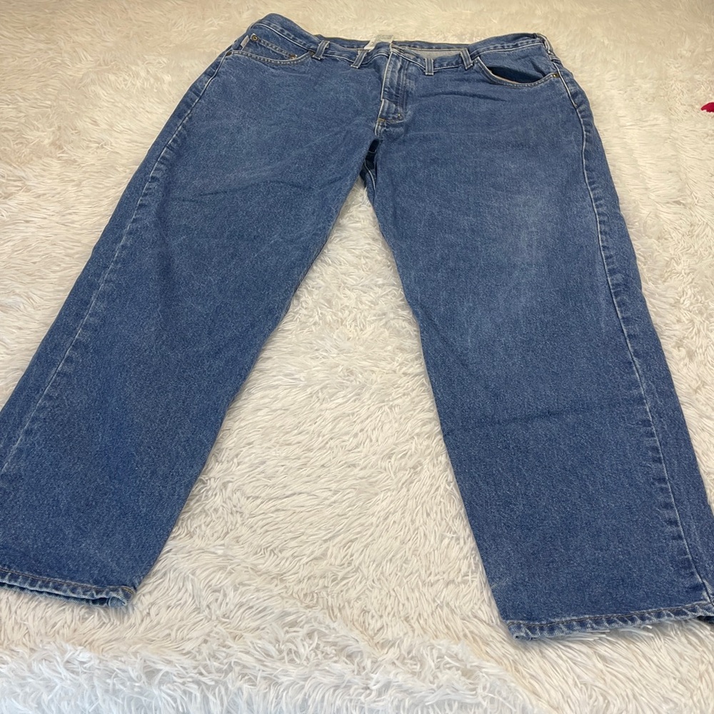 Carhartt Blue Denim Relaxed Fit Jeans MENS 44/32